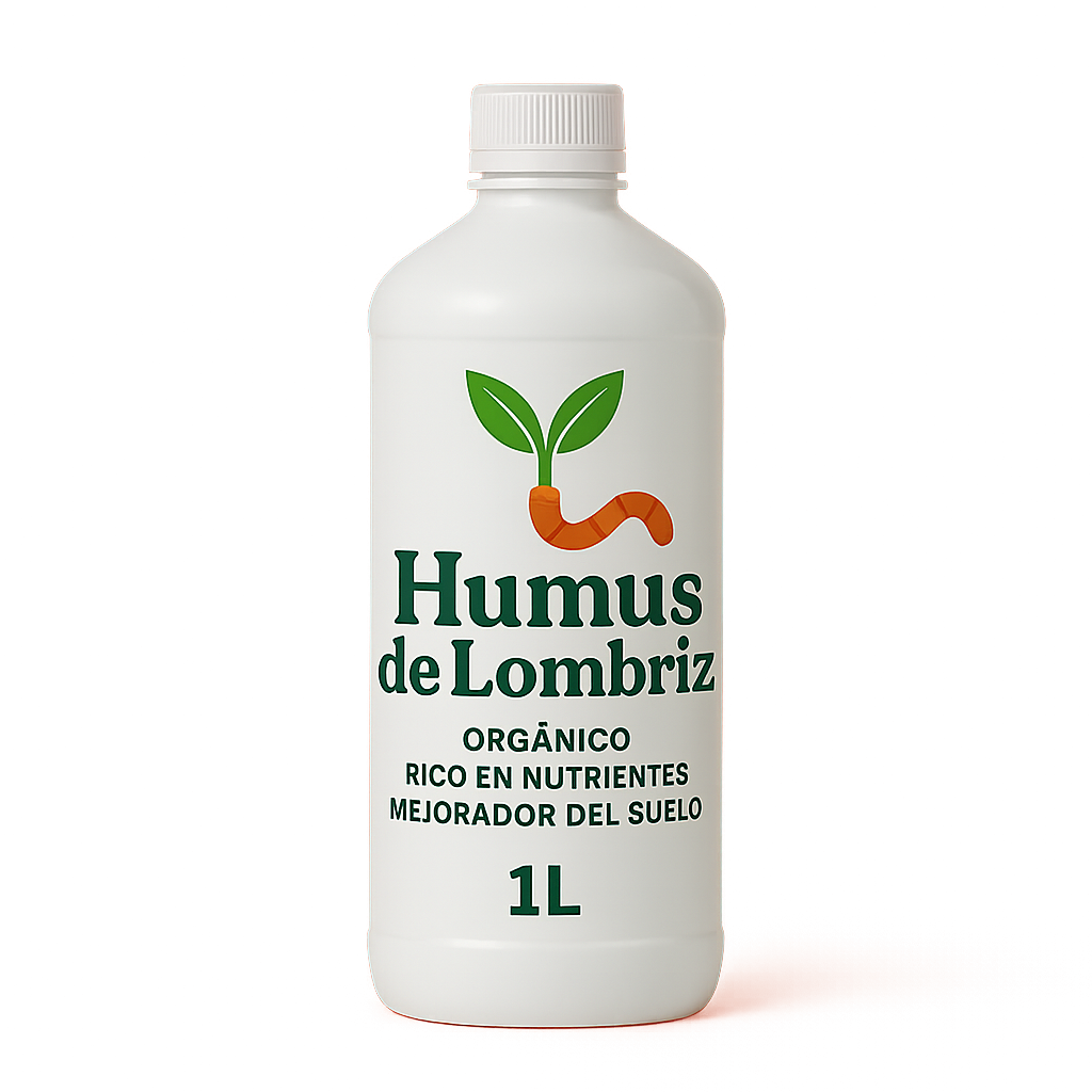 Botella de Humus de Lombriz líquido 1L